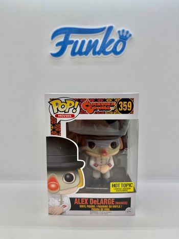Funko Pop Clockwork Orange Alex DeLarge 359 Hot Topic Exclusive 🇺🇸
