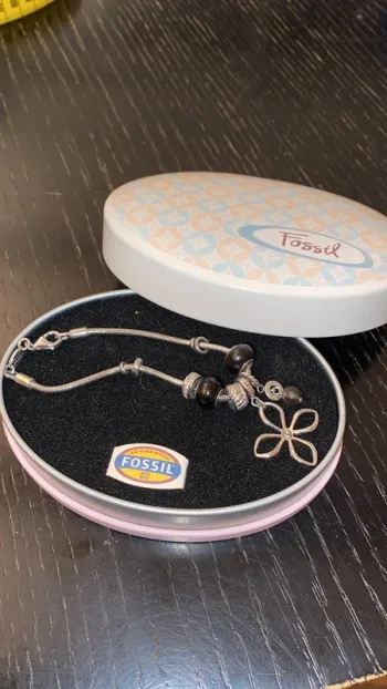 Bracelet femme Fossil en acier