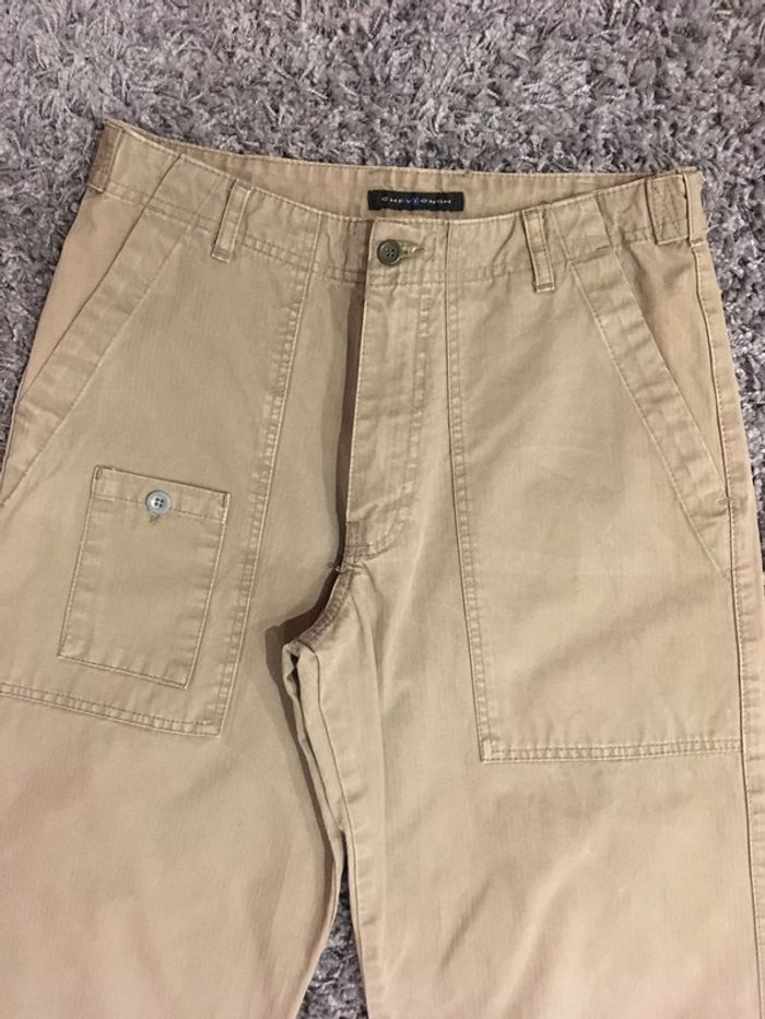 Pantacourt jambes courtes homme Chevignon beige marron - photo numéro 2