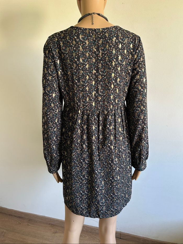 Robe imprimée à manches longues Incy taille S jamais portée - photo numéro 5