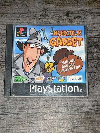 Inspecteur Gadget Panique Dans le Labyrinthe - PS1 Complet VF PlayStation Sony