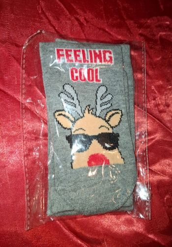 Chaussettes renne Noël 34/36