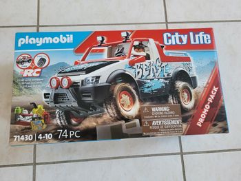 Playmobil 71430 voiture de rallye pick-up tout terrain 
