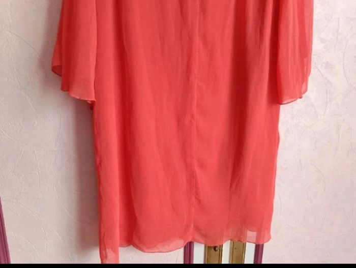 Robe corail " Atmosphère" T.38 - photo numéro 8