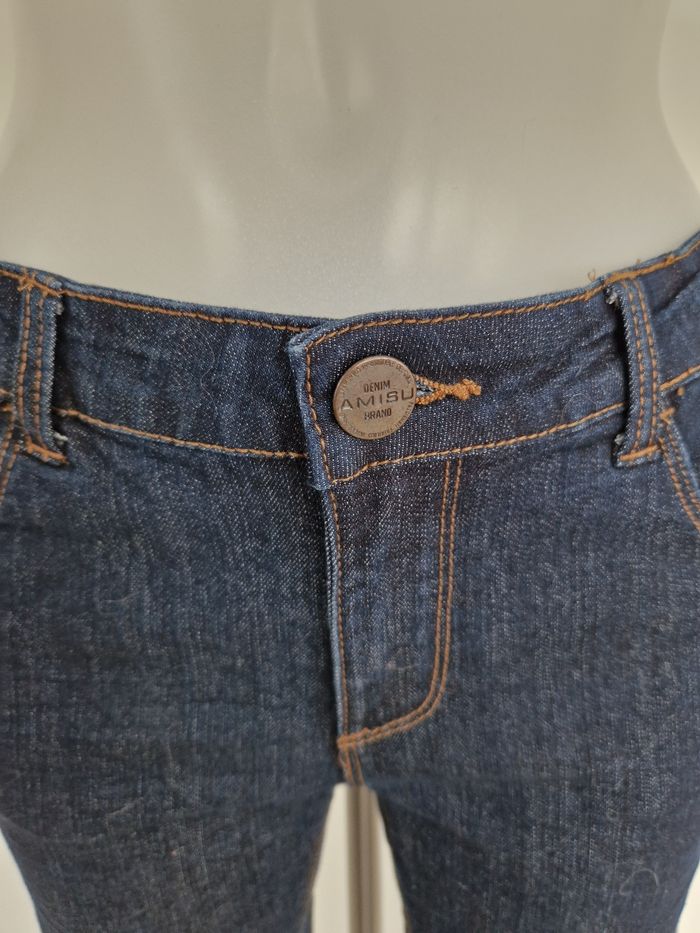 Jeans bleu marine skinny Amisu - photo numéro 3