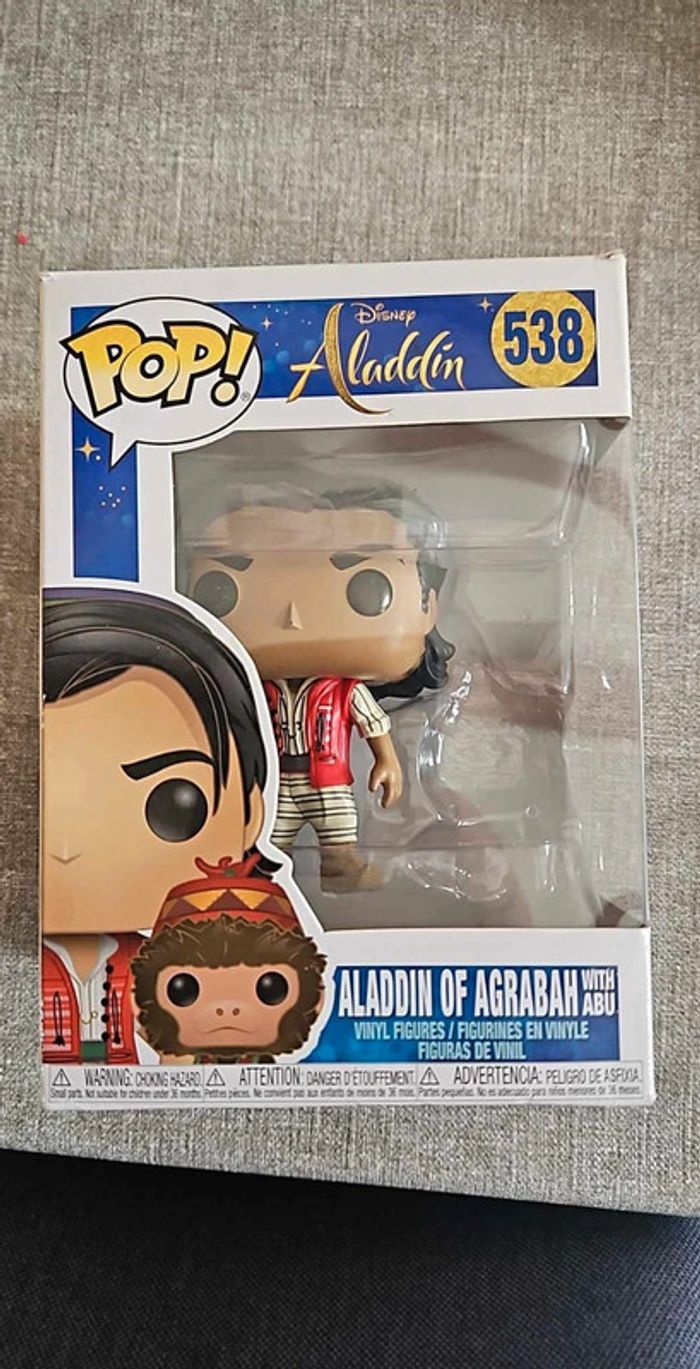 Funko pop 538 aladdin