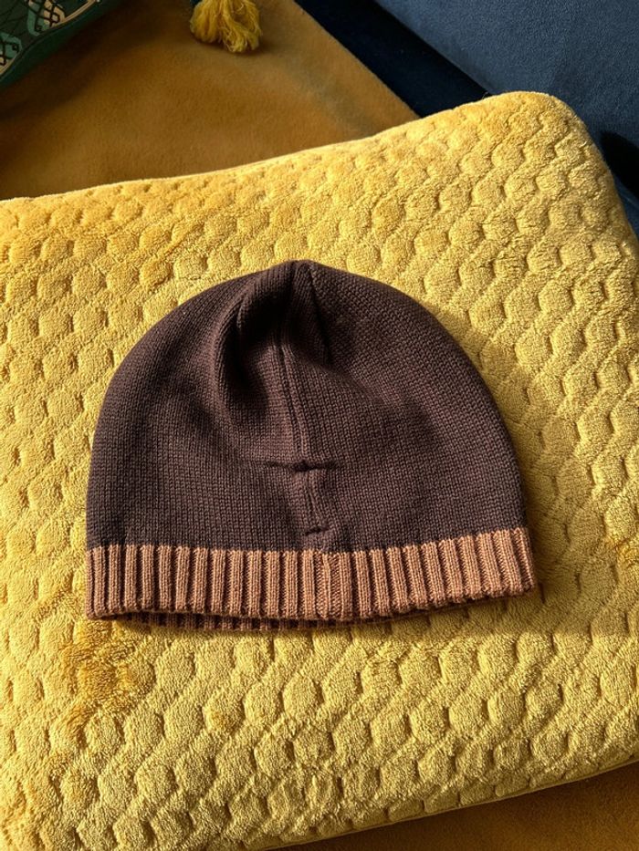 DPAM bonnet 10/14 ans couleur marron quasi neuf - photo numéro 2
