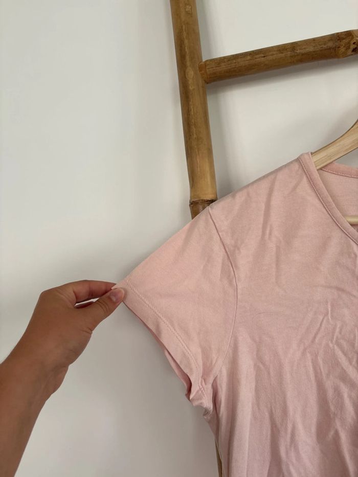T-shirt rose pale vintage Reebok taille M - photo numéro 6