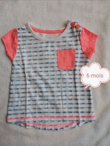 Tee shirt early days 6 mois
