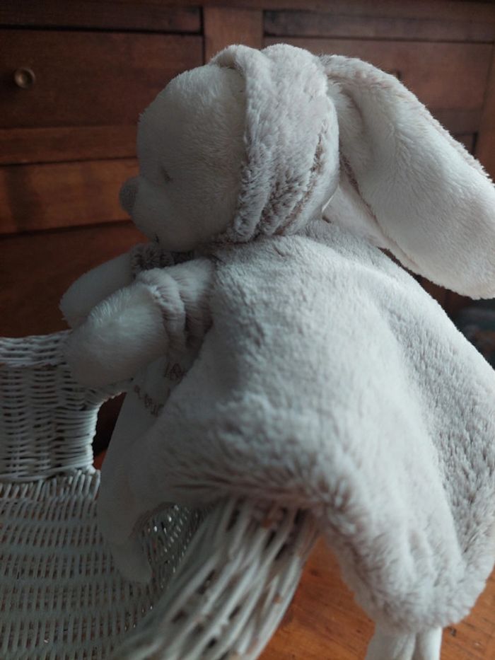 Doudou ours déguisé en lapin - photo numéro 2