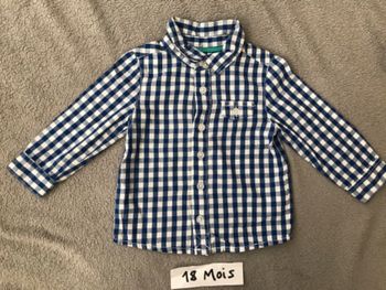 Chemise à carreaux