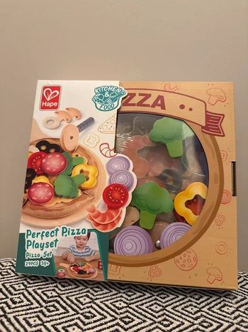 Hape - Kit du pizzaiolo Perfect Pizza Playset