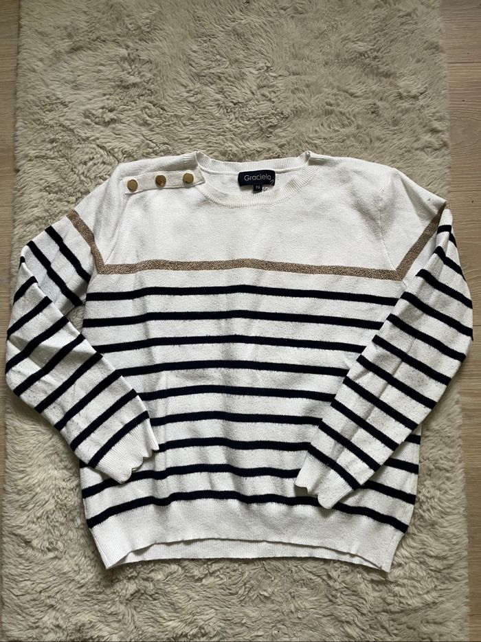 Pull blanc