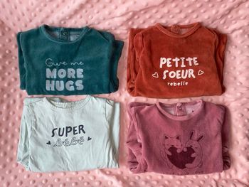 Lot de 4 pyjamas 18 mois (Kiabi et gémo)