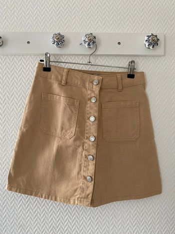 Jupe trapèze marron Primark XS