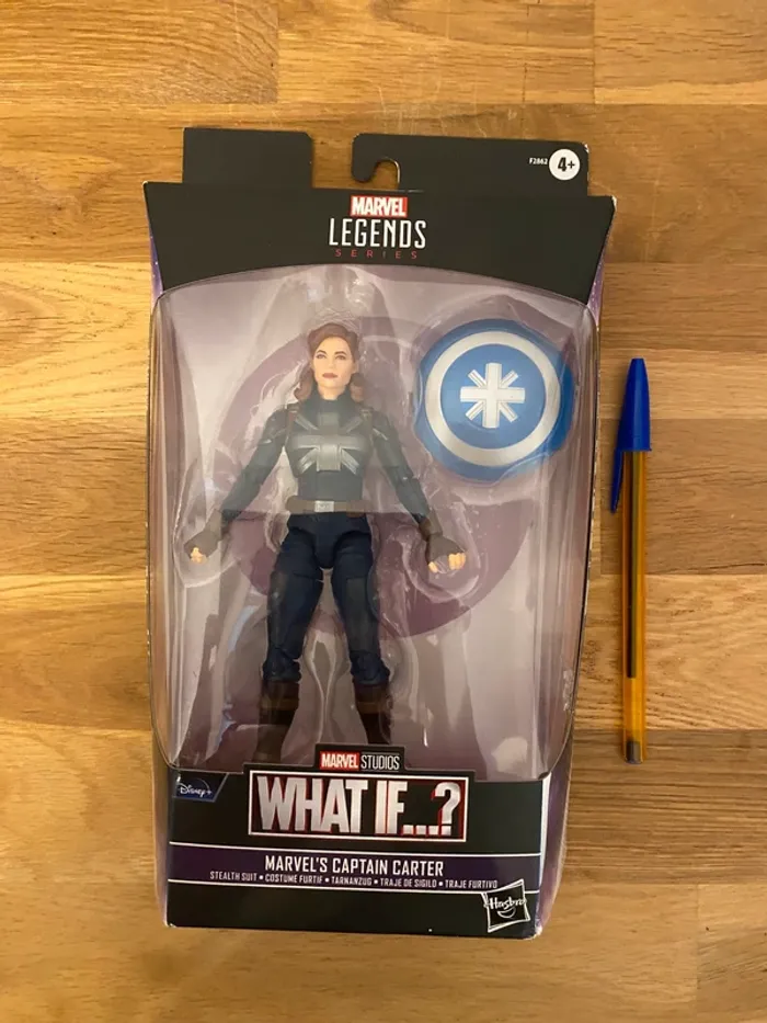 Lot Collection Figurines Marvel Legends Series X-Men What if - Sabretooth + Captain Carter - Hasbro - photo numéro 4