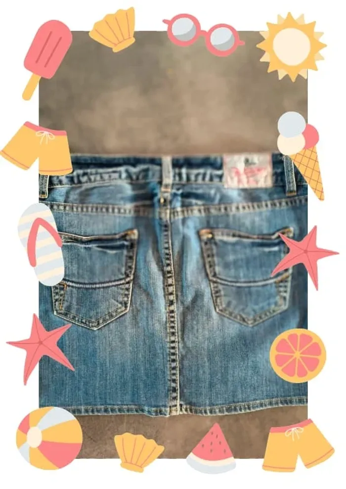Jupe en jeans 38 - photo numéro 5
