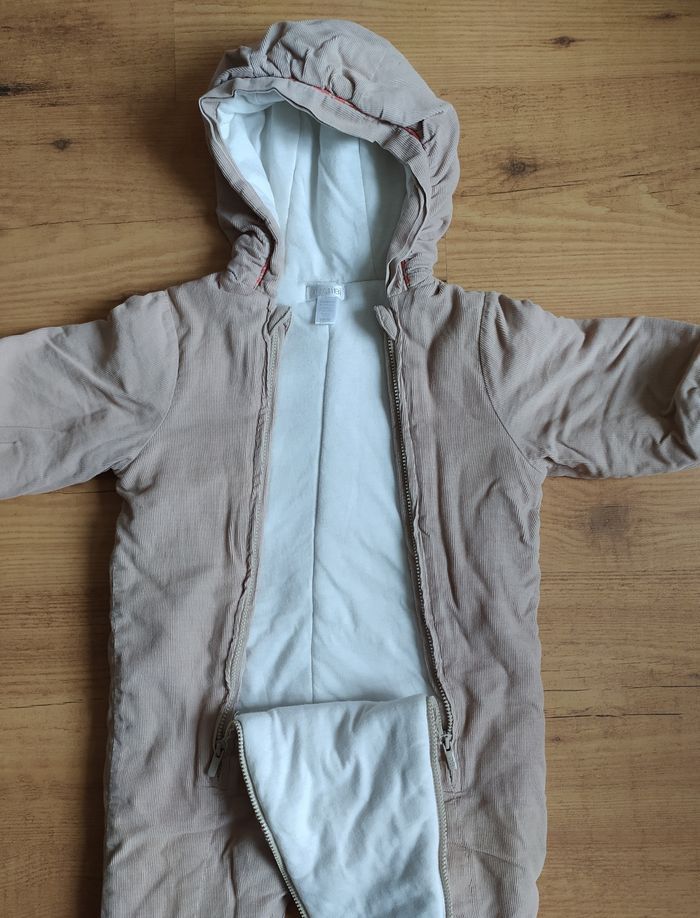 Combi pilote velours 6 mois Obaïbi - photo numéro 3