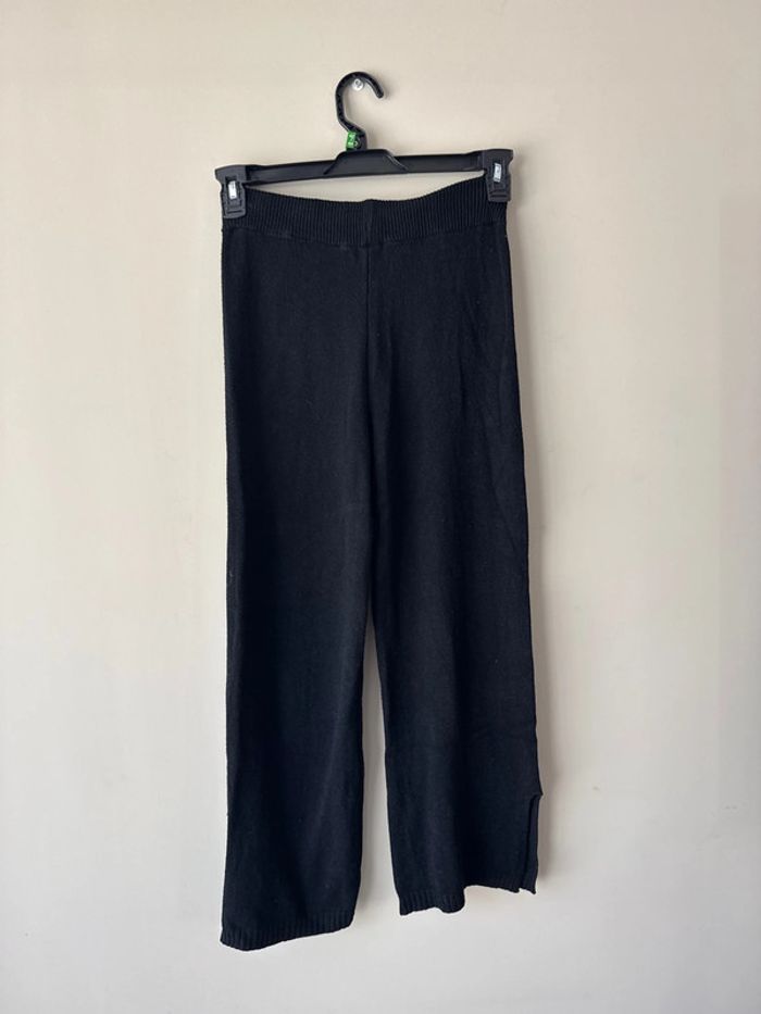 👚👖Ensemble pantalon + pull ~ très bon état noir- taille unique - photo numéro 8