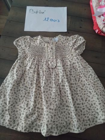 Robe été bébé fille 12 mois tex baby