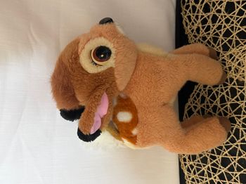 Peluche Bambi DISNEY Mattel vintage biche faon année 1992