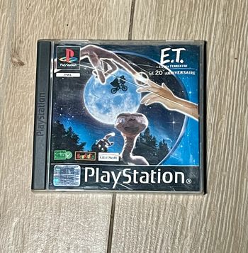 E.T l’extraterrestre jeu PS1 sans notice PAL