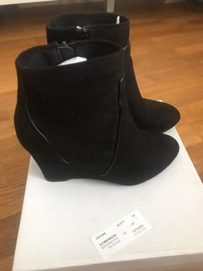 Bottines compensées 36