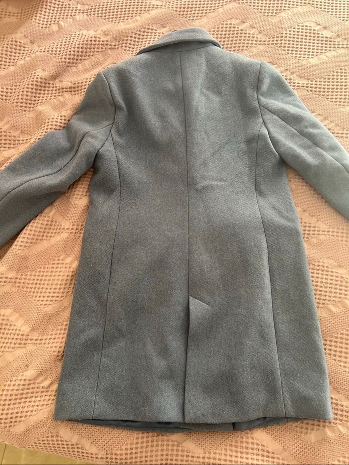 Manteau bleu Stradivarius - photo numéro 3