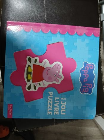 Livre puzzle peppa pig