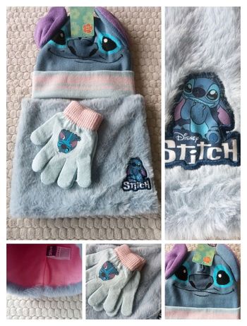 Ensemble bonnet gants Snood Stitch 3/5 ans