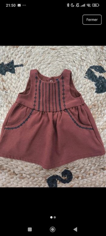 Robe 1 mois