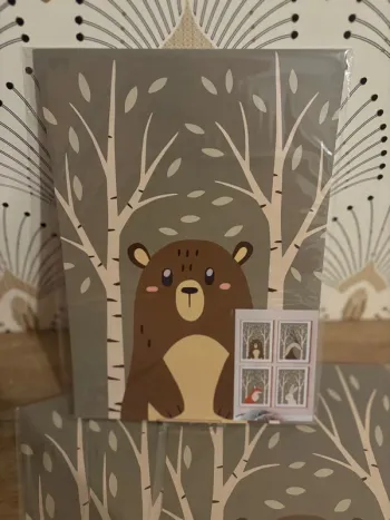 Affiches “Animaux de la Forêt” pour chambre enfant