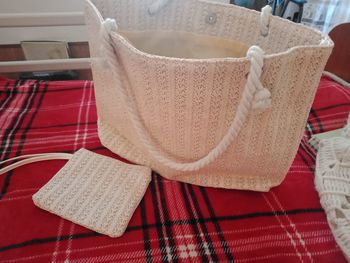 Sac bandoulière plus porte monnaie