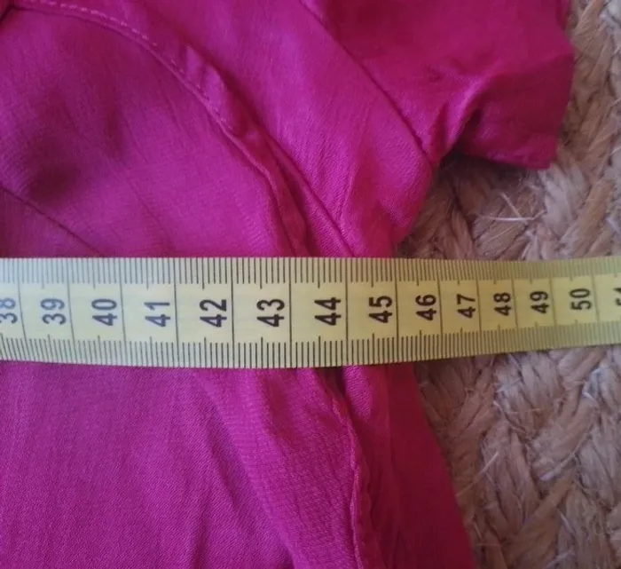 Blouse fluide Morgan couleur framboise taille 40 - 100% viscose - photo numéro 11
