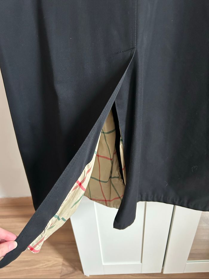 Trench / Caban noir uni Homme Bartson’s Taille L - photo numéro 8