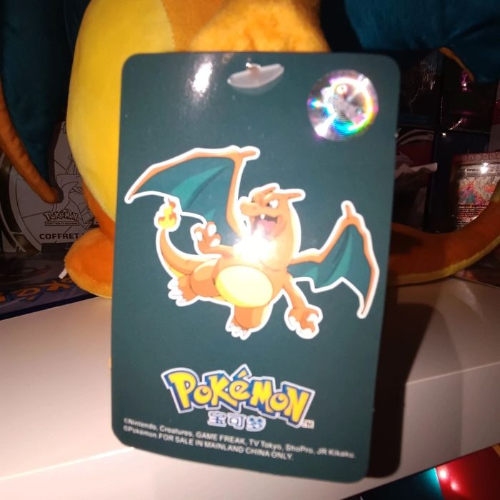 Peluche pokémon Dracaufeu neuve 30 cm - photo numéro 5