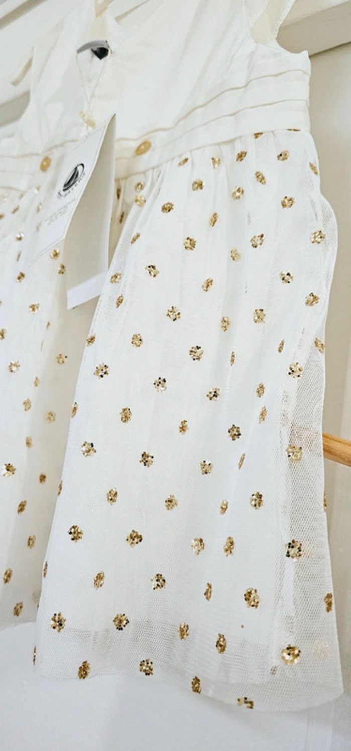 Robe 100% Coton Petit Bateau Taille 6 mois - photo numéro 5