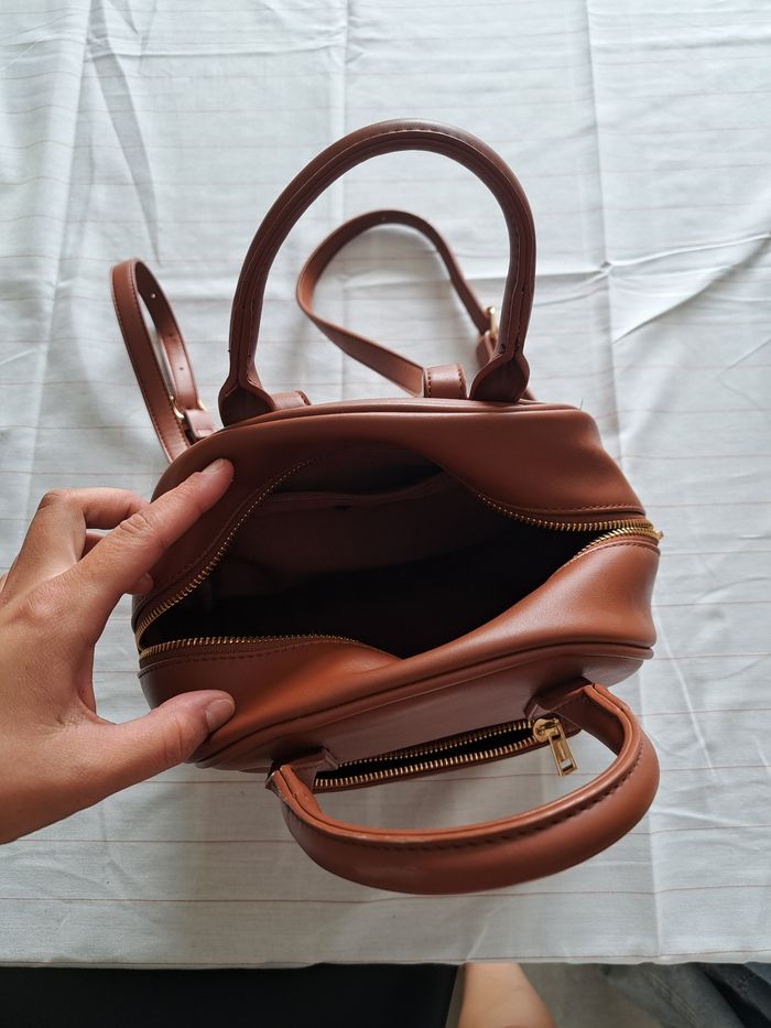 Sac à dos, faux cuir - photo numéro 3