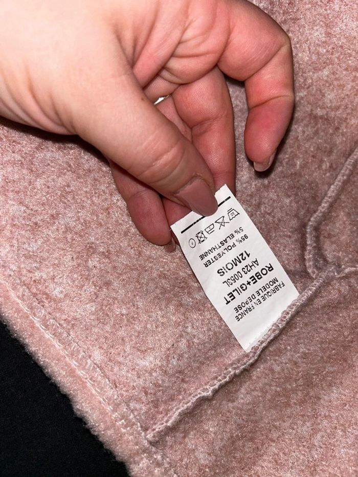 Ensemble rose paillette + veste - photo numéro 6