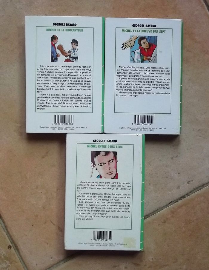 Michel par Georges Bayard Bibliothèque verte lot3 - photo numéro 4