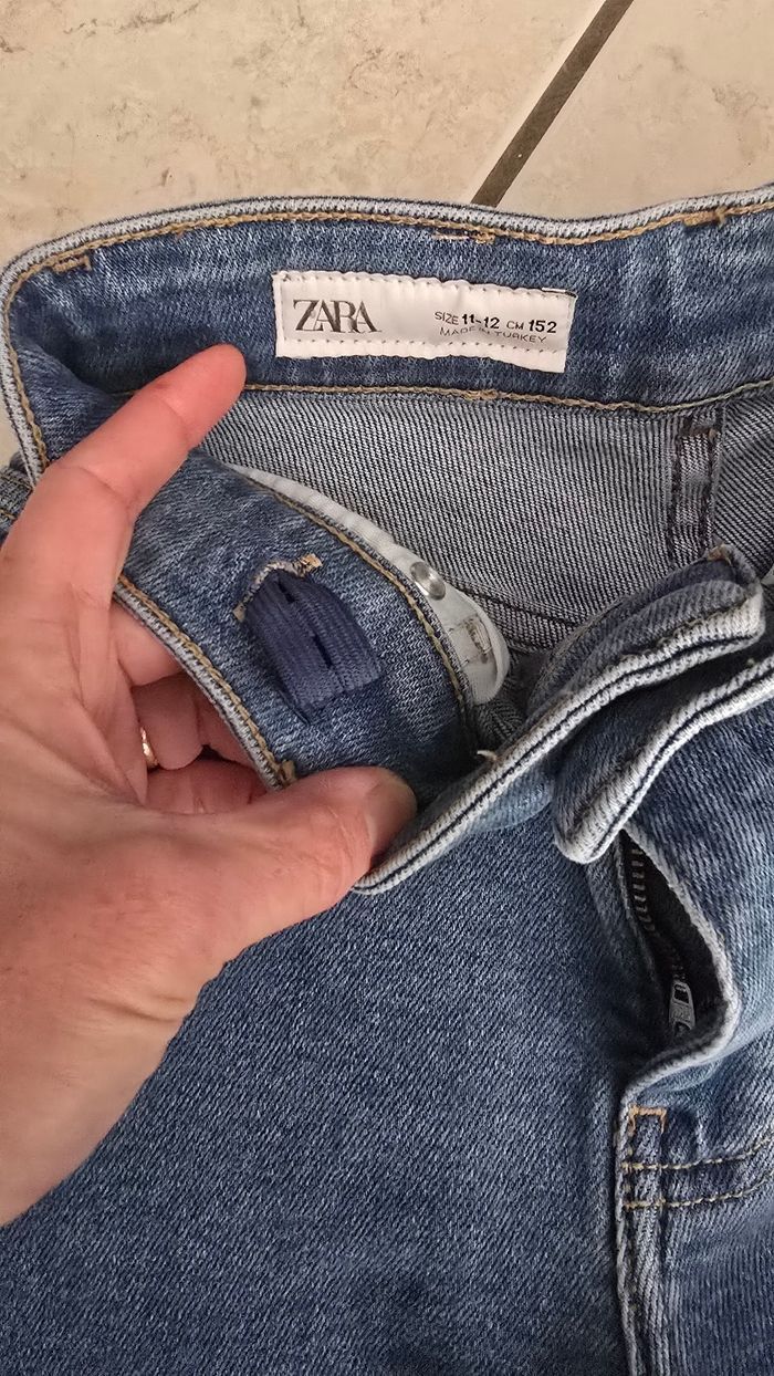 (Neuf non porté) 🏷🥰😍superbe  jeans cargo 12 ans fille 😍🥰 - photo numéro 5