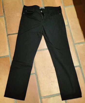 Pantalon noir Esprit toile, taille 40