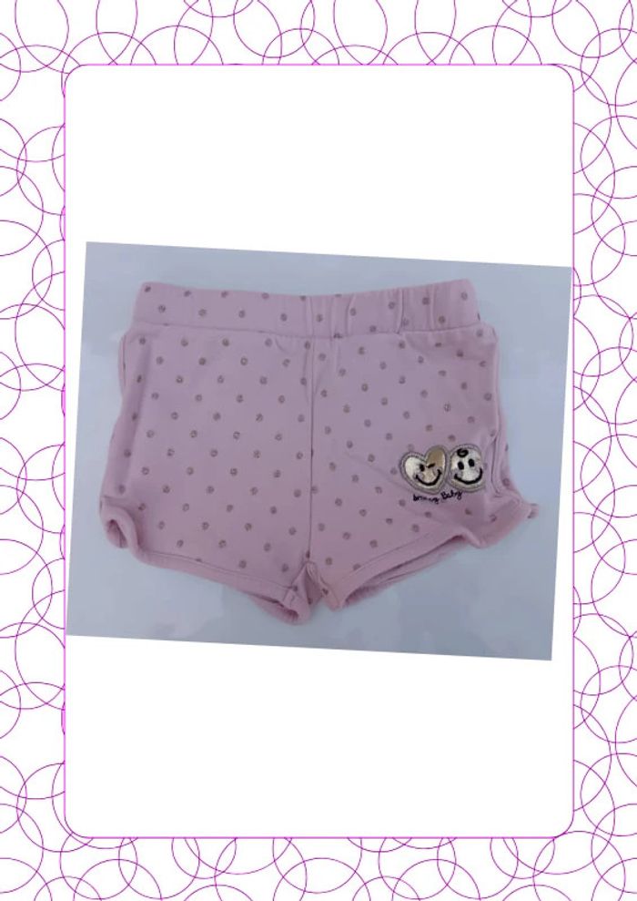Short 12 mois Smiley baby