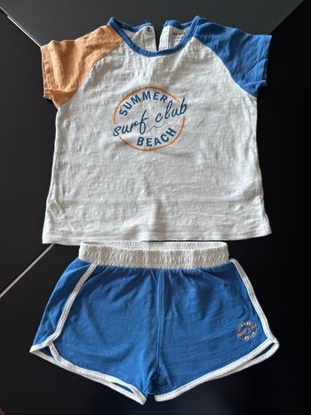 Ensemble 24 mois Summer surf club