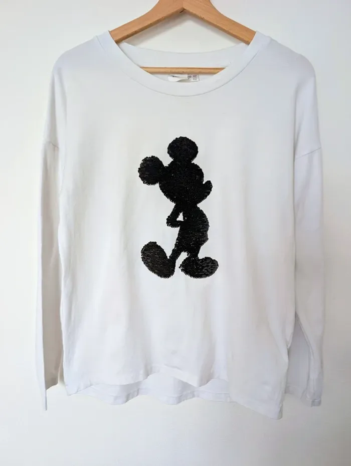 Tee shirt à sequins