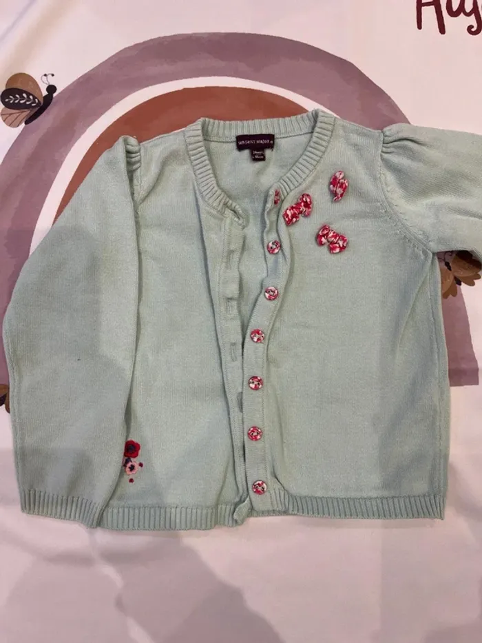 Gilet bébé fille Sergent Major – 24 mois - 86cm - photo numéro 3