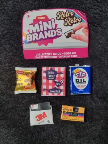 Lot De 5 Mini Brands Retro Retro, Zuru