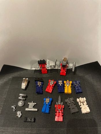 Joli lot robots Takara transformers Diaclone Blockman Robotech Robolinks vintage