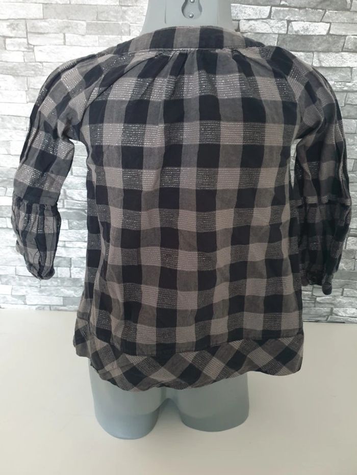 Chemisier à carreaux Taille 6 ans - photo numéro 2