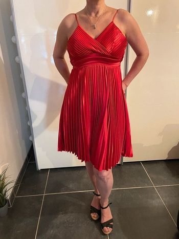 robe habillée rouge
